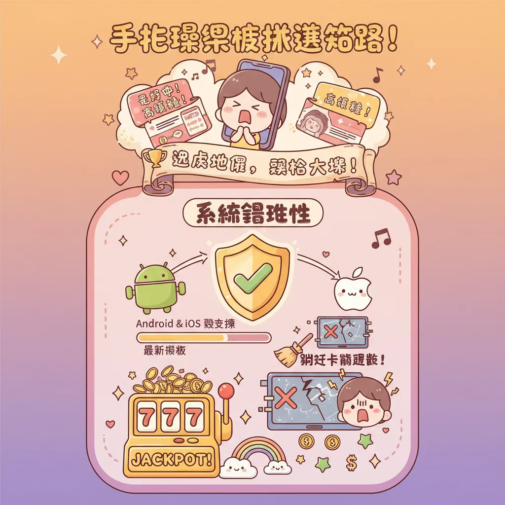 手機娛樂城怎麼挑？教你輕鬆拿 jackpot 與拉霸獎金