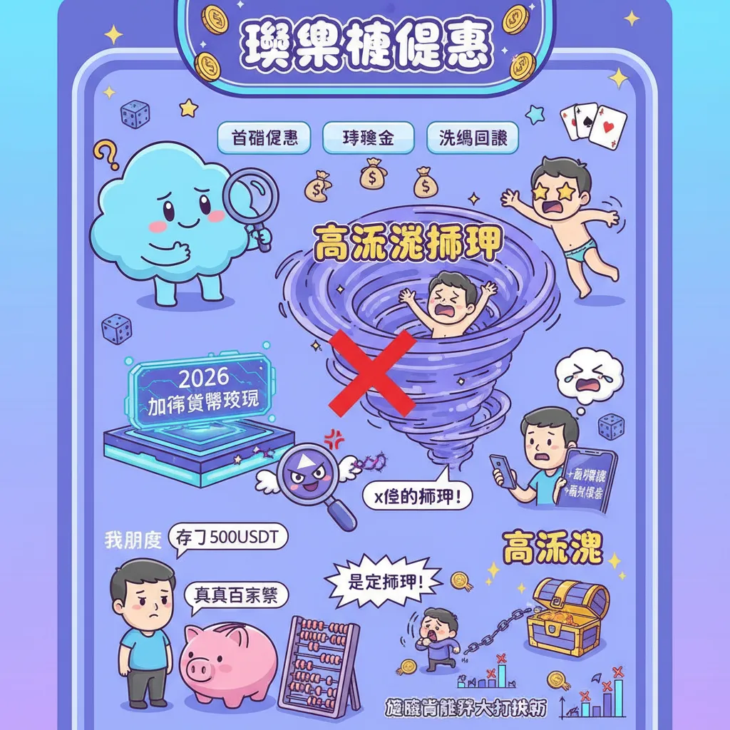 想拿娛樂城優惠？別讓加密貨幣交易與高流水坑了你