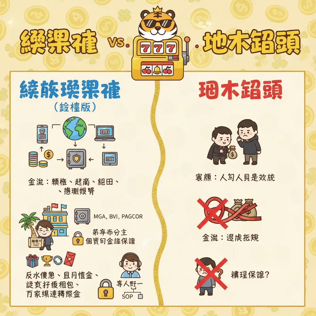 娛樂城與地下組頭有何不同？為什麼選擇合法平臺更安心？