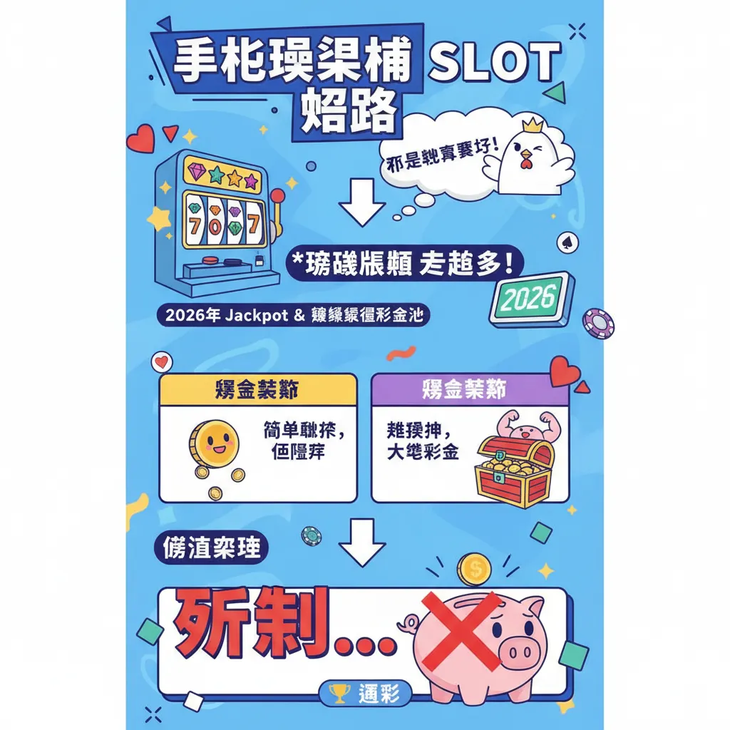 手機娛樂城系統攻略：用 slot 拉霸機拚出高額彩金